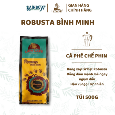Robusta Sunrise ground coffee LION CAFE 500g